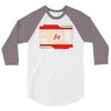 isla nublar acu 3/4 Sleeve Shirt