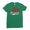 there's no crying in baseball Ladies Fitted T-Shirt