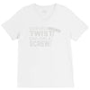 good girls twist bad girls screw V-Neck Tee
