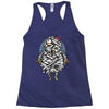 mummy invasion Racerback Tank