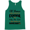 all women are created equal but only the best are born in november Tank Top