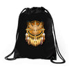native owl Drawstring Bags