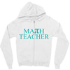 math teacher pi Zipper Hoodie