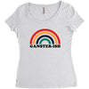 Ganster ish Women's Triblend Scoop T-shirt