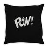 pow ! Throw Pillow