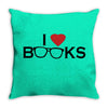 i love books Throw Pillow