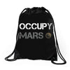 Occupy Mars Shirt Drawstring Bags