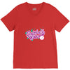 softball diva neon V-Neck Tee