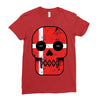 denmark till i die Ladies Fitted T-Shirt
