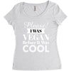 please i was vegan before it was cool Women's Triblend Scoop T-shirt