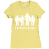 i'm big in japan Ladies Fitted T-Shirt