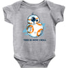 this is how i roll Baby Bodysuit