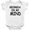 georgia is my mind Baby Bodysuit
