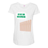 hi de ho neighbor Maternity Scoop Neck T-shirt