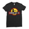 hawkins lab parody Ladies Fitted T-Shirt