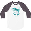 polygon shark 3/4 Sleeve Shirt