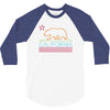 neon sign california republic flag bear 3/4 Sleeve Shirt