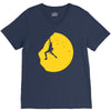 adrenaline addict rock climbing V-Neck Tee
