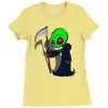 grim reaper Ladies Fitted T-Shirt