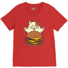 i has cheezburger! V-Neck Tee