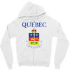 quebec coat of arms canada Zipper Hoodie