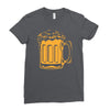 iowa city beer Ladies Fitted T-Shirt