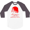 dawn of the dead retro 70s horror zombie film 3/4 Sleeve Shirt