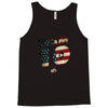 team 10 american flag Tank Top