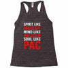 be like the greats Racerback Tank