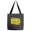 danger danger friend zone funny slogan Tote Bags