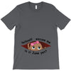 June Peeking Out Baby Girl T-Shirt