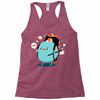 pluto is on vacations Racerback Tank