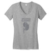 divided allegiance Women's V-Neck T-Shirt
