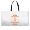 I am a Leukemia Cancer Survivor - What's Your Superpower? Weekender Totes