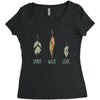 Spirit Women's Triblend Scoop T-shirt