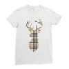 deer Ladies Fitted T-Shirt