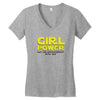 Girl Power May The Empowerment With You Women's V-Neck T-Shirt