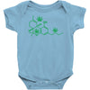 thc pot leaf molecule Baby Onesie