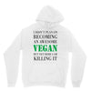 vegan Unisex Hoodie