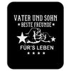 vater und sohn beste freunde Mousepad