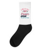 A March Girl Like A Flowers Socks