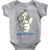 partner's in crime black funny Baby Onesie