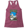 anti dauphin violeurs Racerback Tank