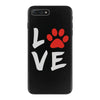 love dog paw iPhone 7 Plus Case