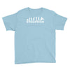 evolution dirt bike motorcross Youth Tee
