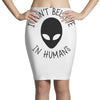 i don't believe in humans Pencil Skirts