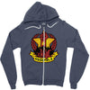 revolutionary assembly Zipper Hoodie