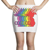 Goku Rainbow Mini Skirts