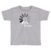 buffering  funny retro loading computer console fashion party Toddler T-shirt
