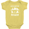 Life Is Better Around The Campfire Baby Bodysuit